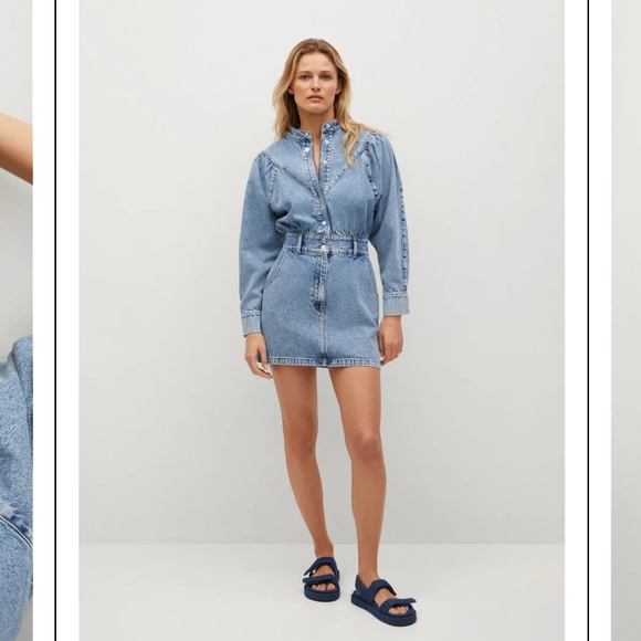 Mango Denim Dress - Picture 10 of 13